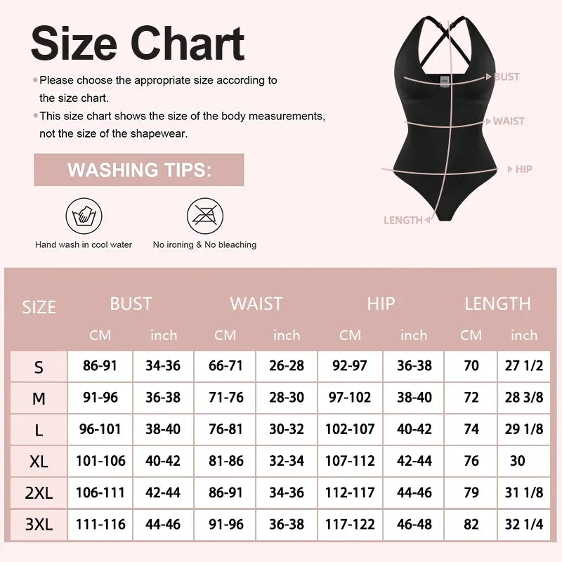 Halter Bodysuit Camisole Shapewear