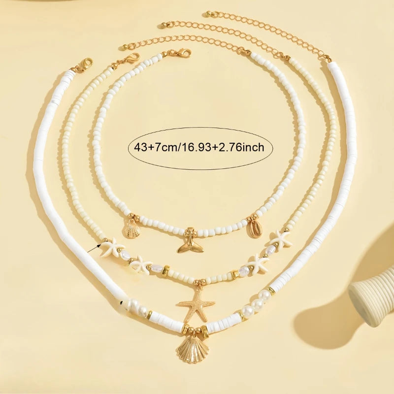 Bohemian Starfish Necklace