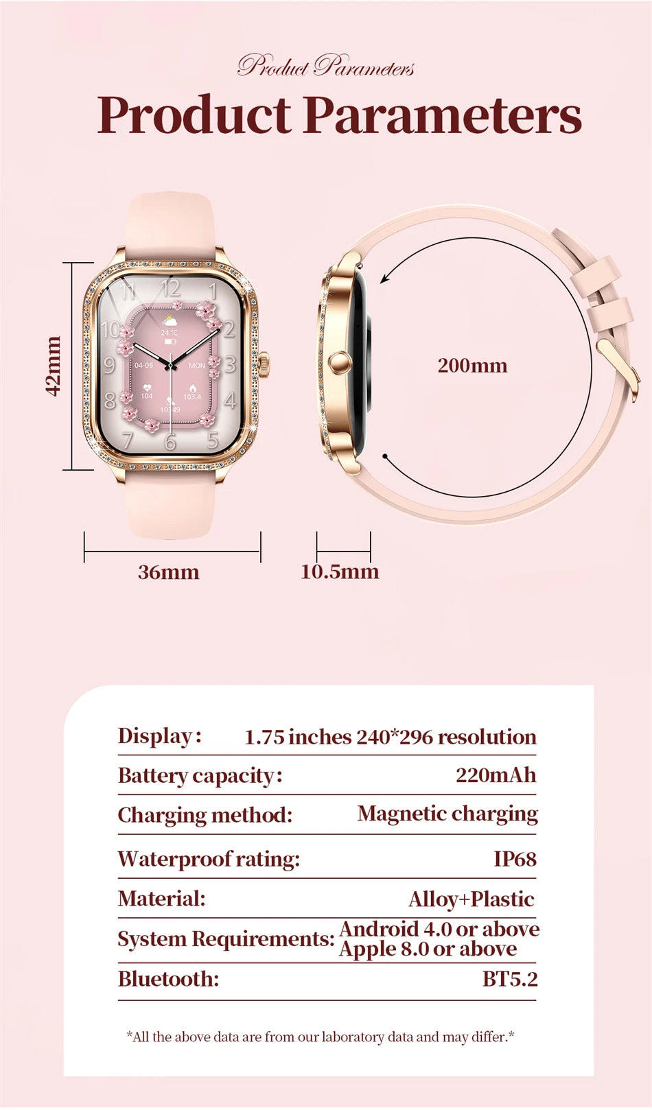 LIGE Smart Watches for Women