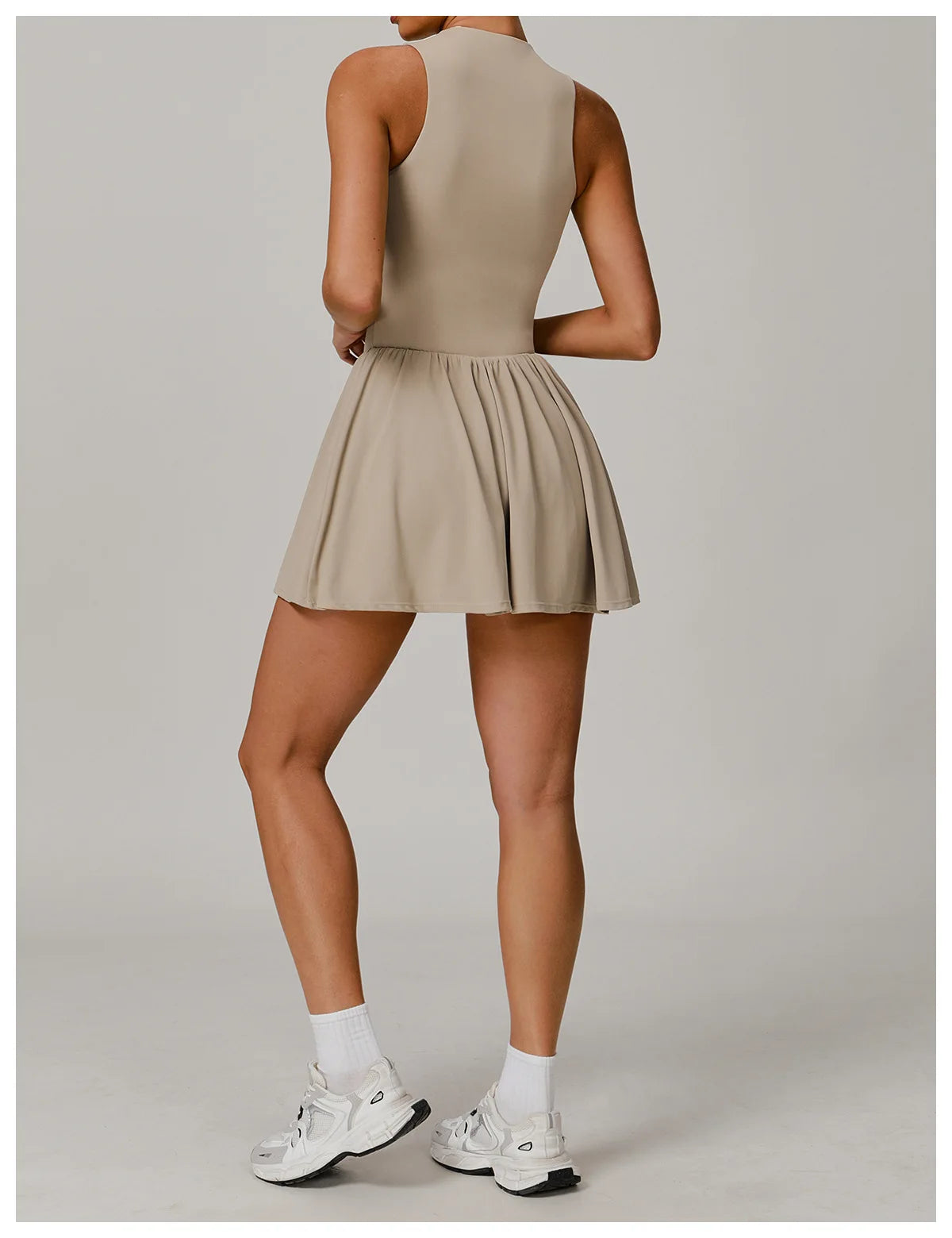 Fake Two-piece Sports Dress