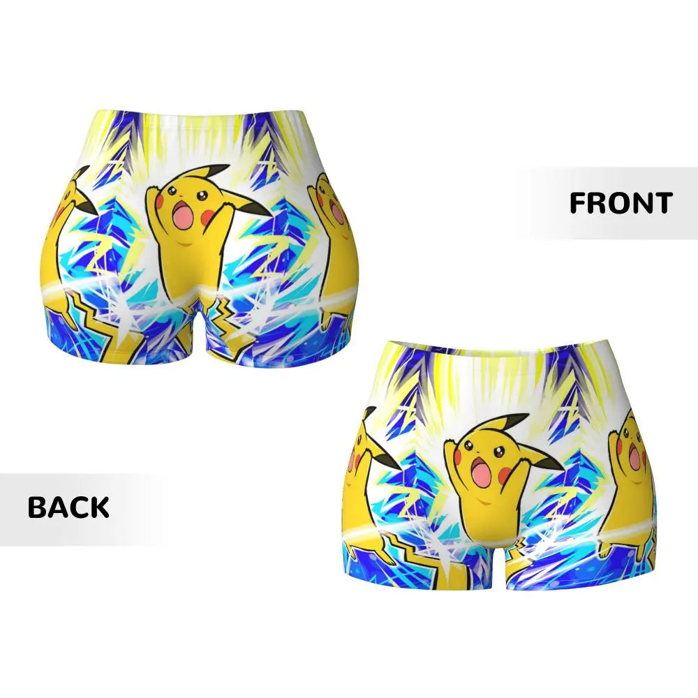 Ghandi Custom Pikachus Yoga Shorts