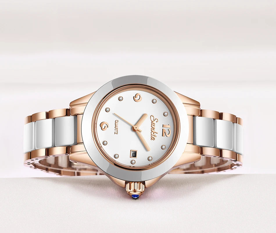 Lige Rose Gold Bracelet Watches