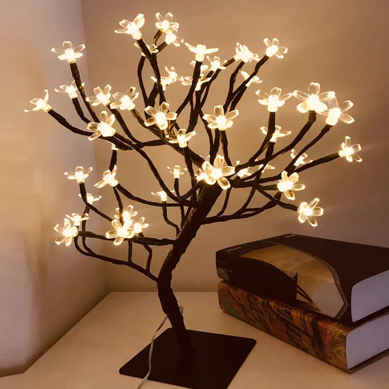 LED Rose Flower Table Lamp