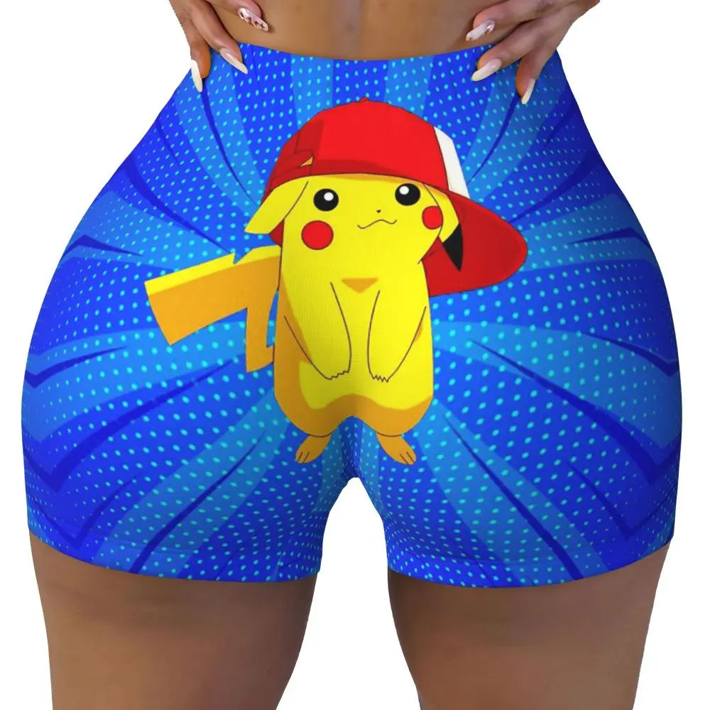 Ghandi Custom Pikachus Yoga Shorts