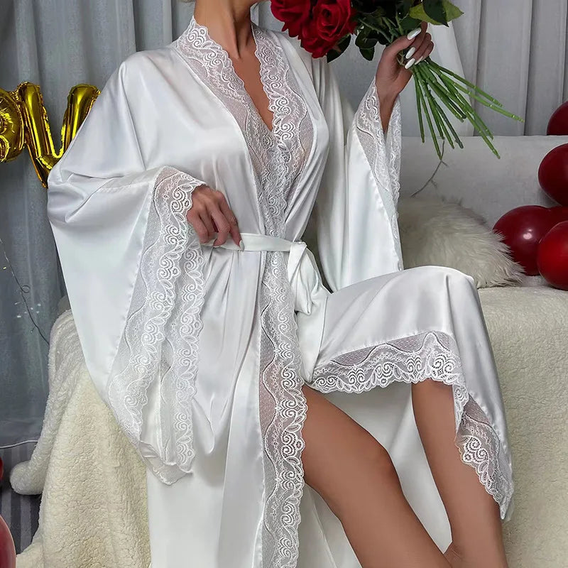 Sherin2 Bathrobe Sleepwear Nightgown