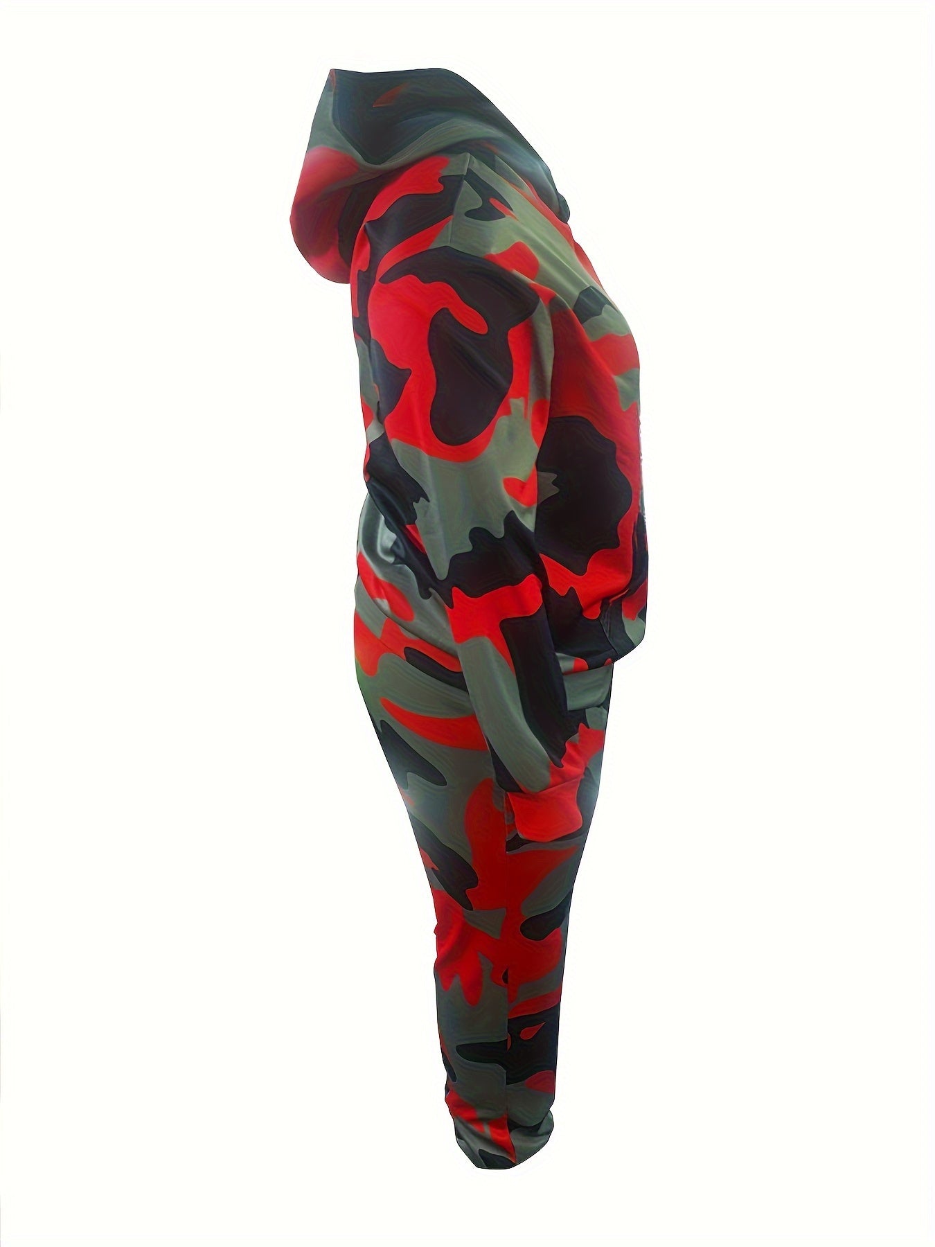 Sivasti3 Camo Print Tracksuit Set