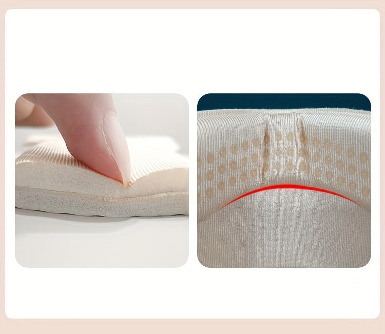 Durable Adjustable Heel Pads with Anti-Slip Stabilizers