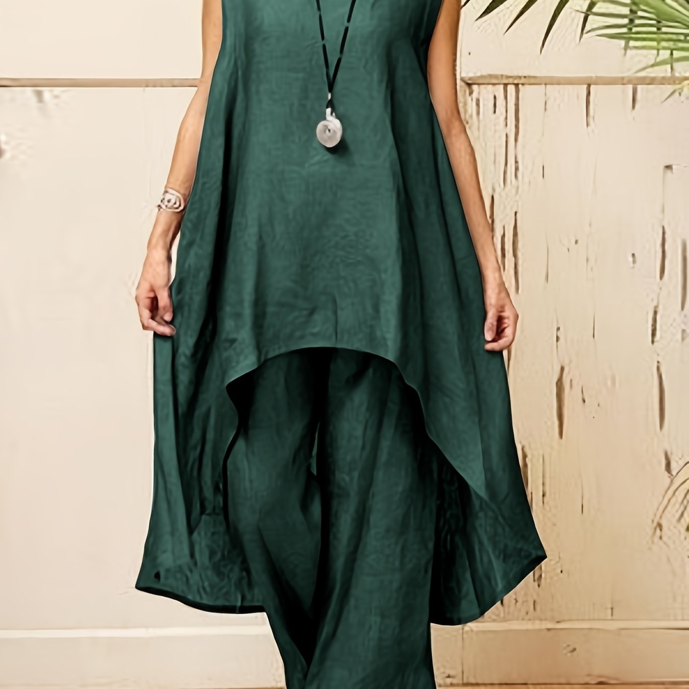 Danae Elegant Polyester Ensemble