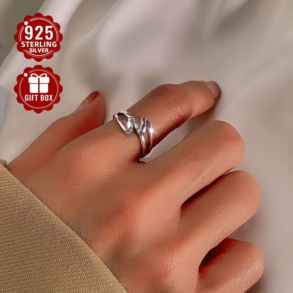 Ocheen Geometric Line Ring