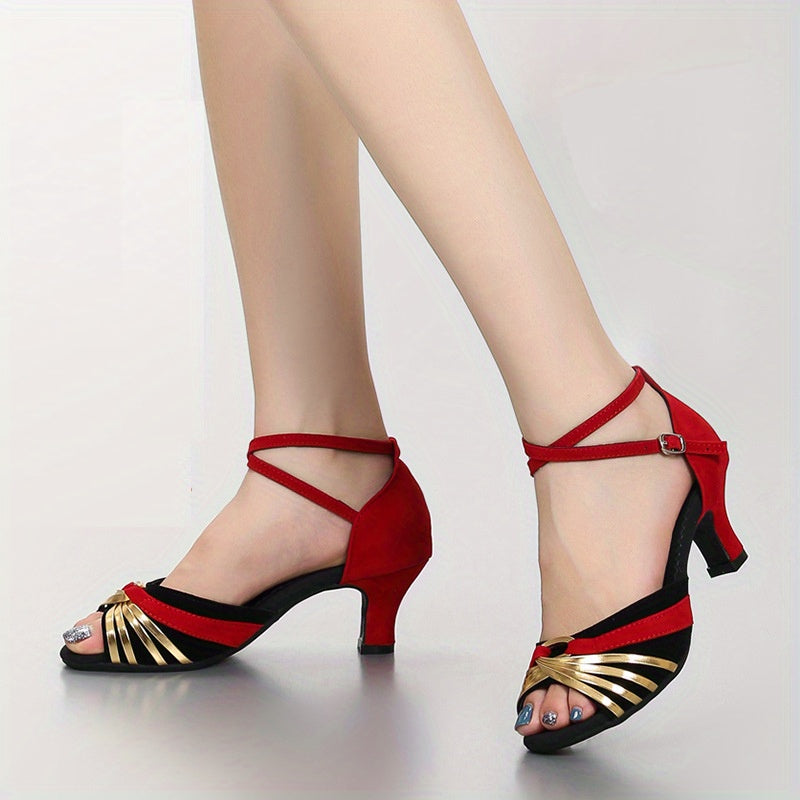 Sassona Latin Dance Sandals