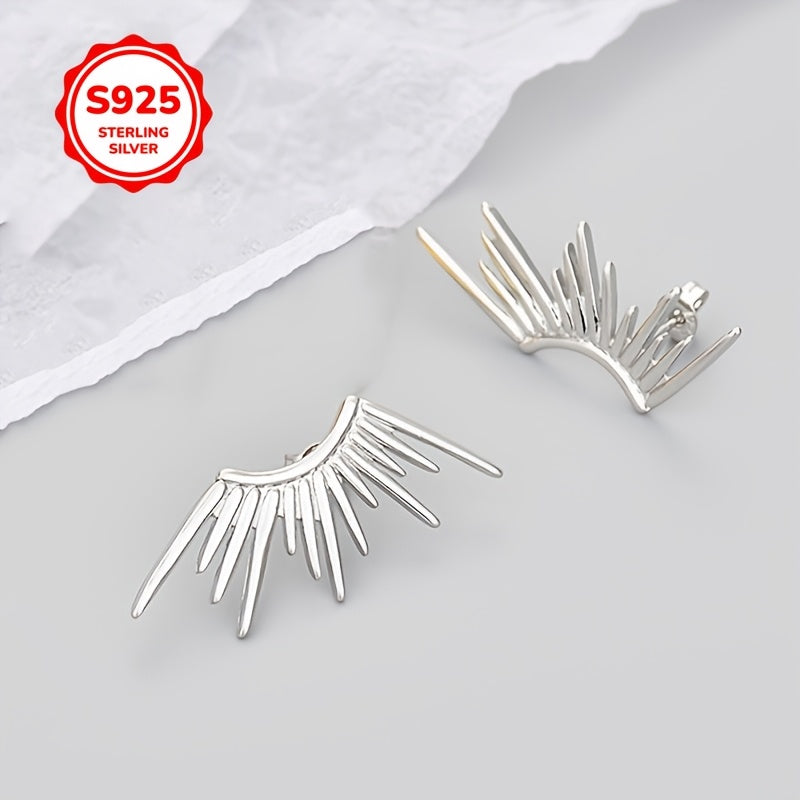 Anoshka S925 Pure Silvery Earrings