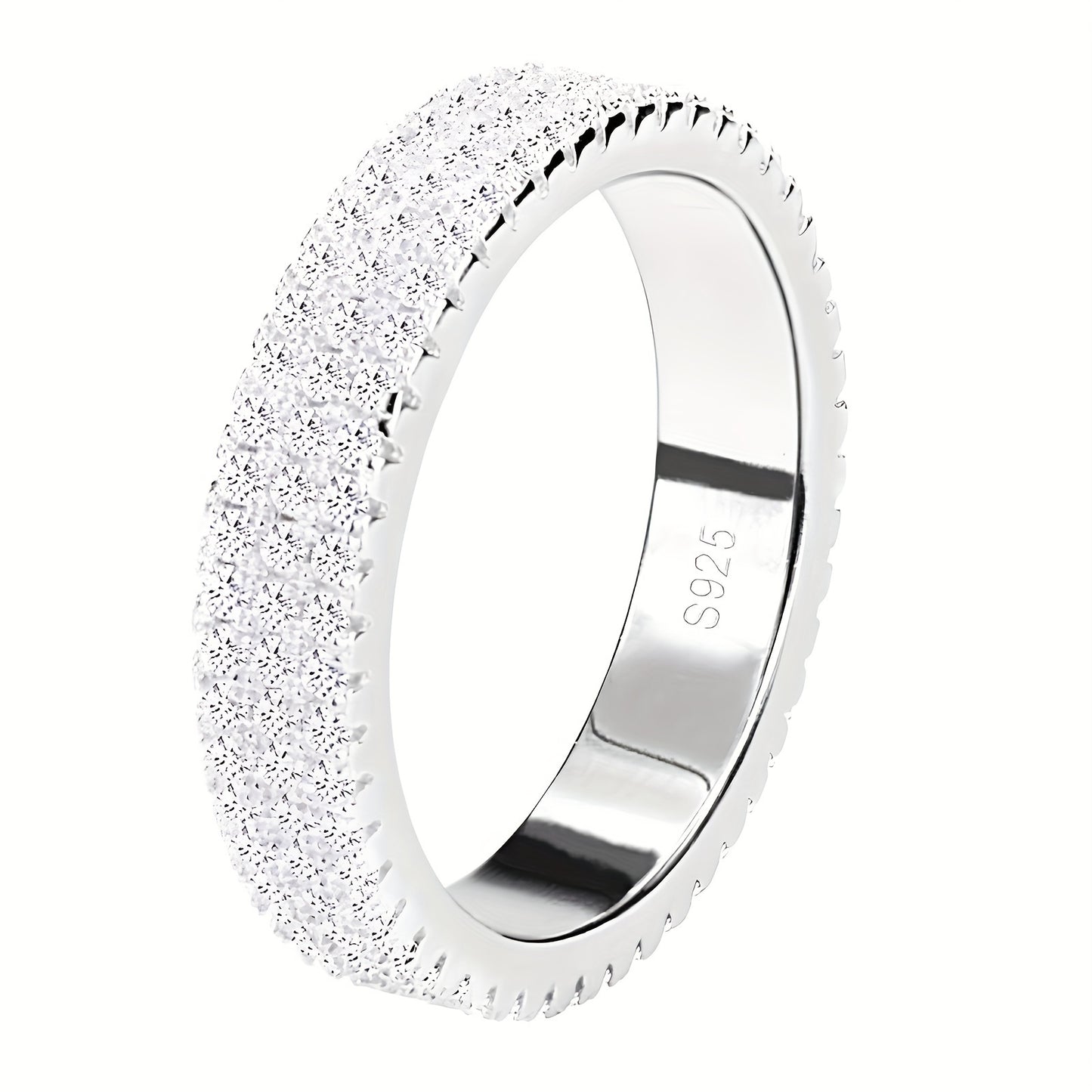 Eva Sterling Silver Promise Ring