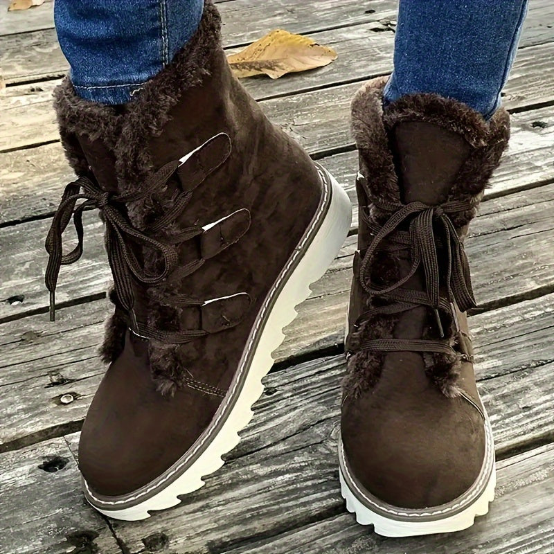 Tseevy 2 Plush Lined Snow Boots