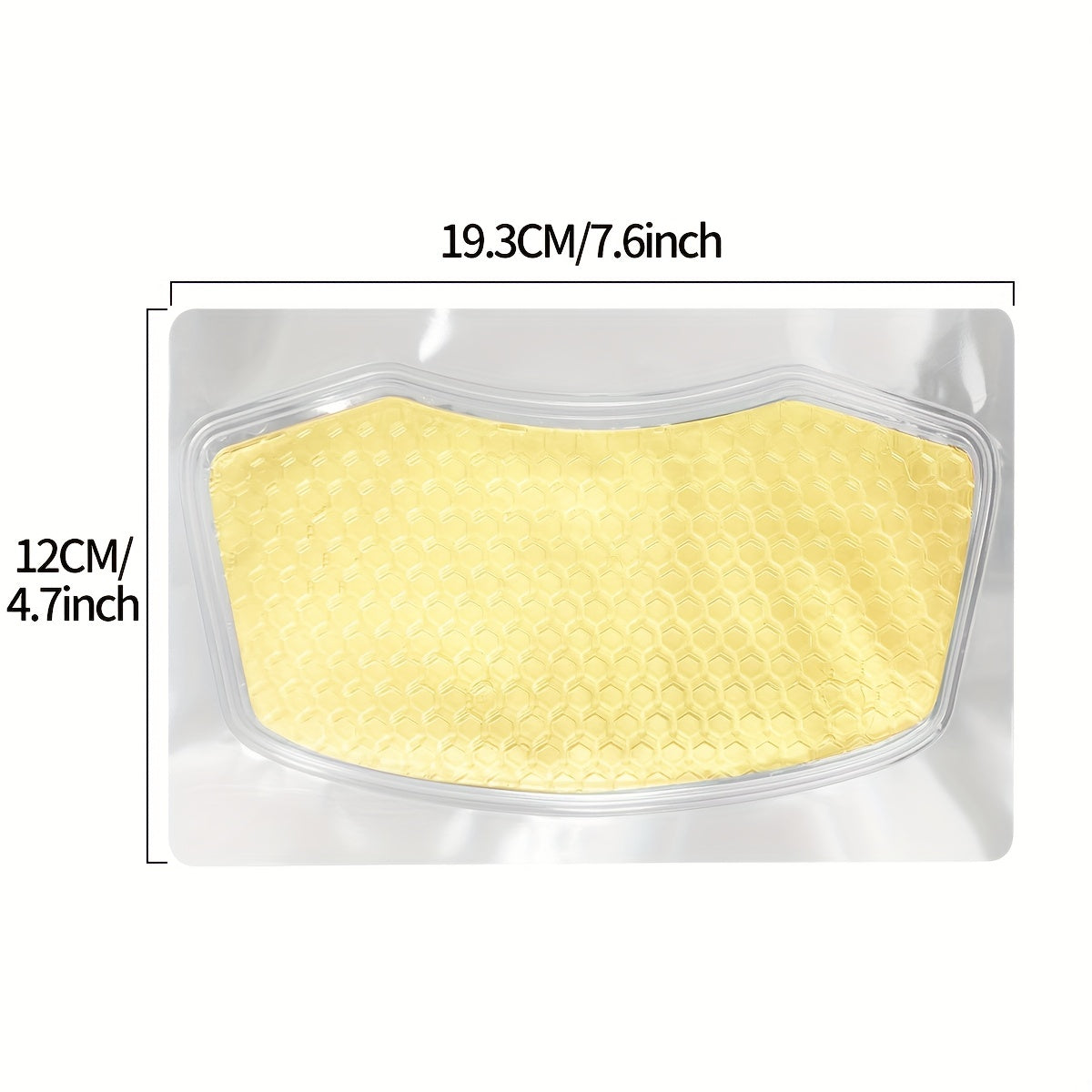 ILISYA 5pcs Golden Collagen Neck Mask
