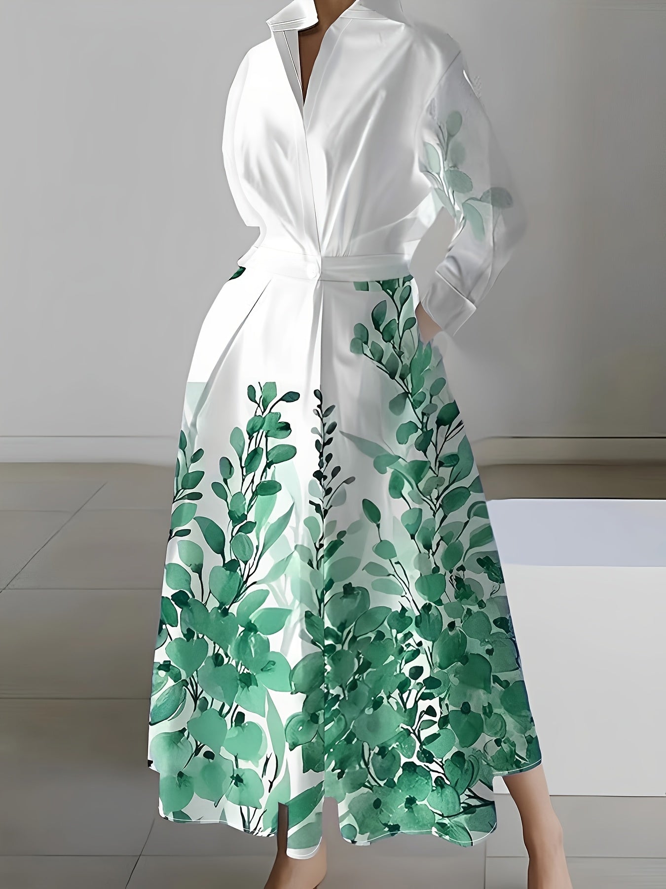 Ourania Printed Dress