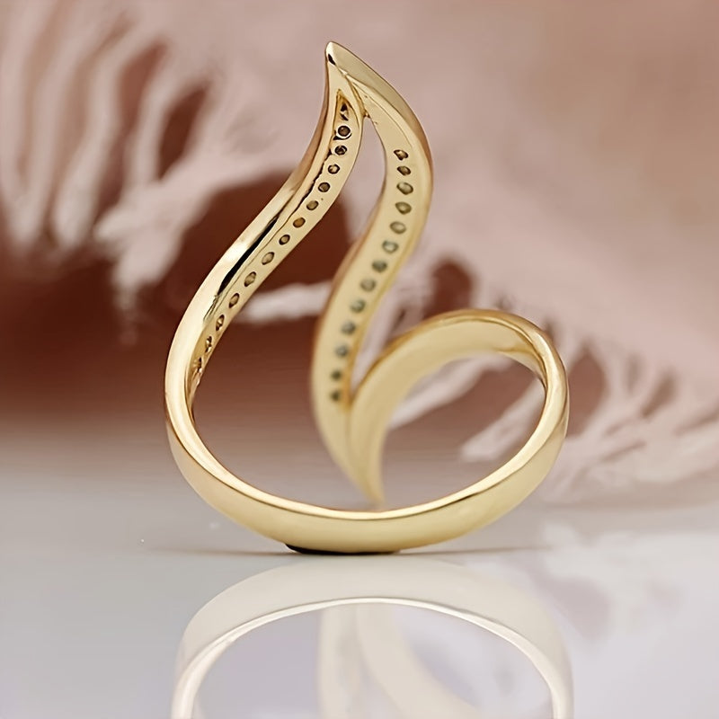 Nevaeh 18K Gold-Plated Ring
