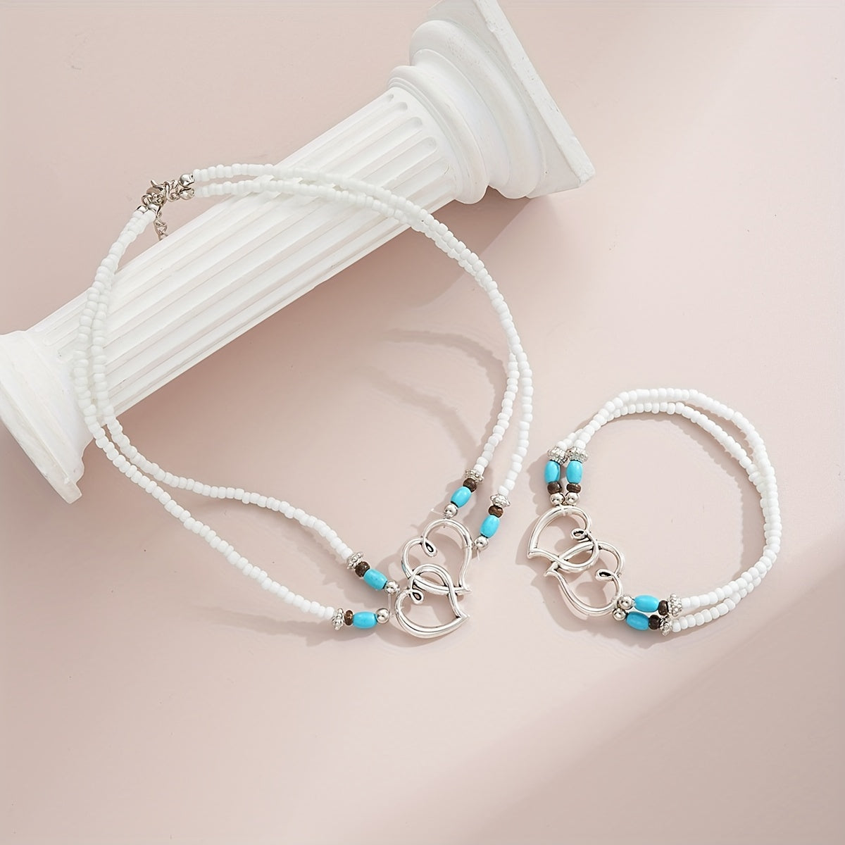 Genesis Necklace and Bracelet Set,