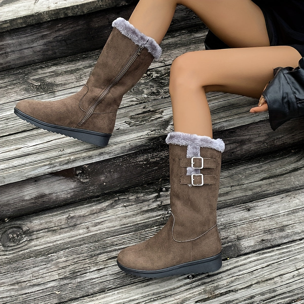Natal 2 Fluffy Boots