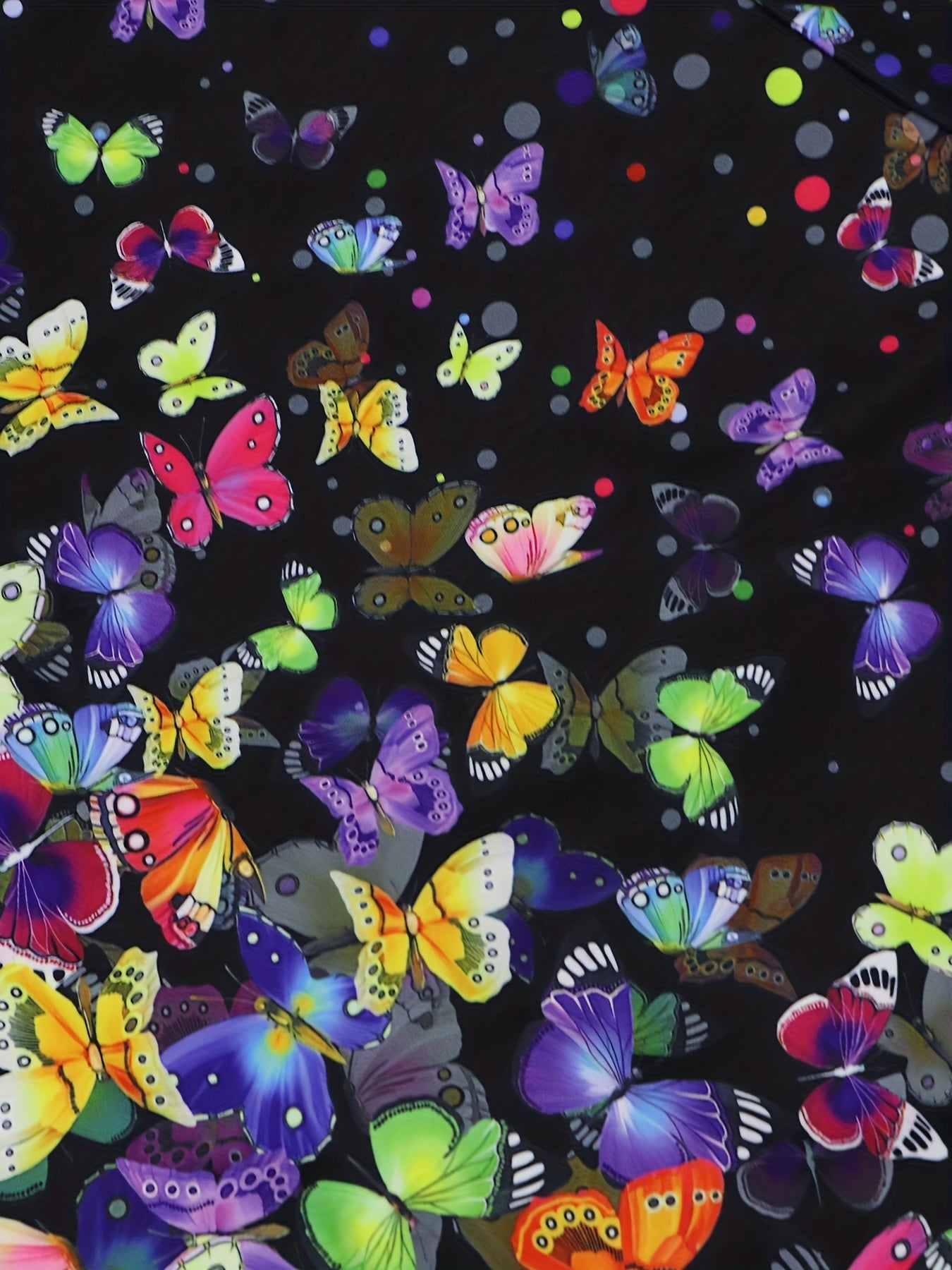 Bahga Butterfly Print Skorts