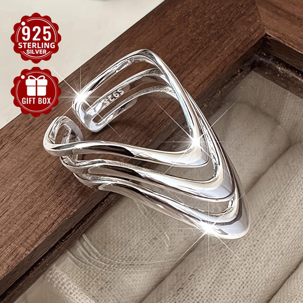 Rose Wide Face Ring