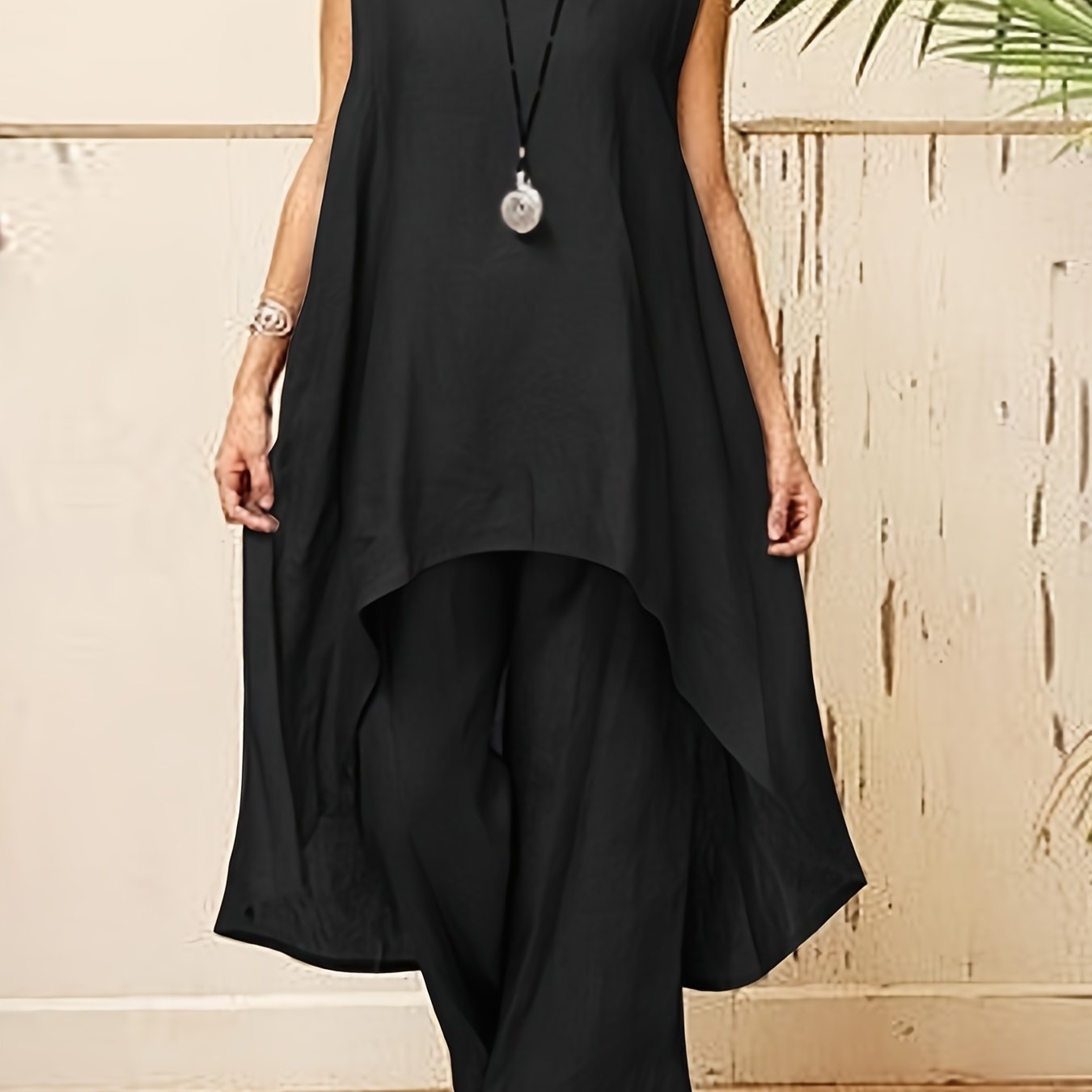 Danae Elegant Polyester Ensemble