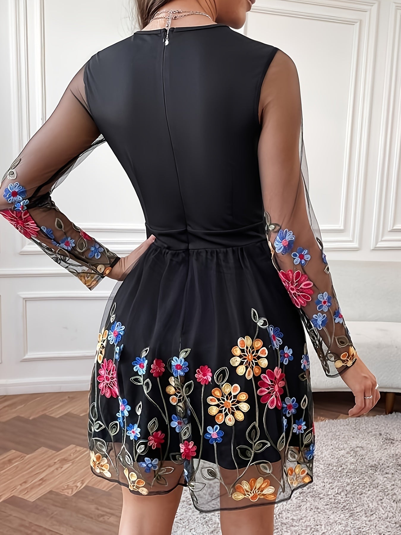 Calais Long Sleeve Dress