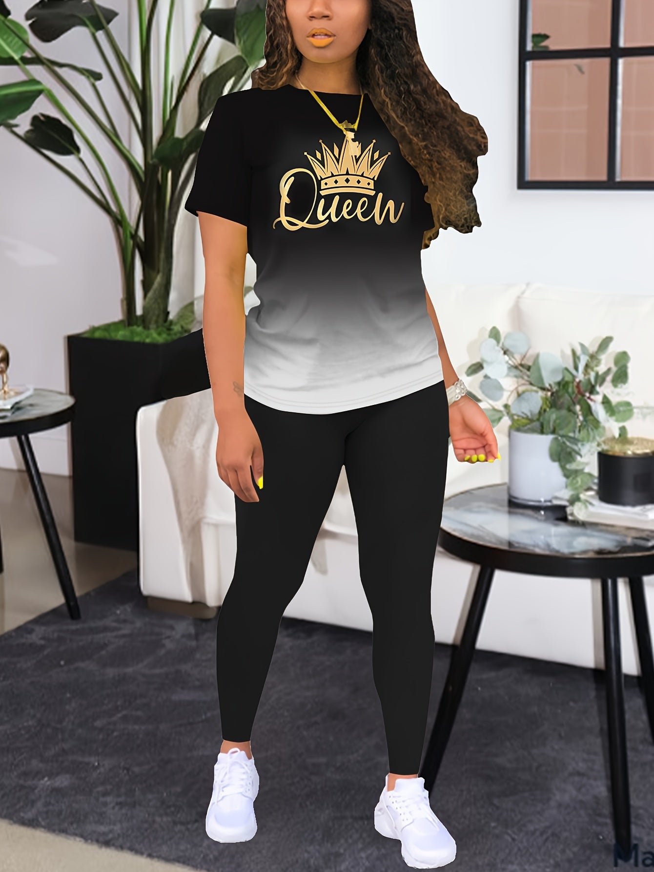 Queen Crown, Gradient Activewear