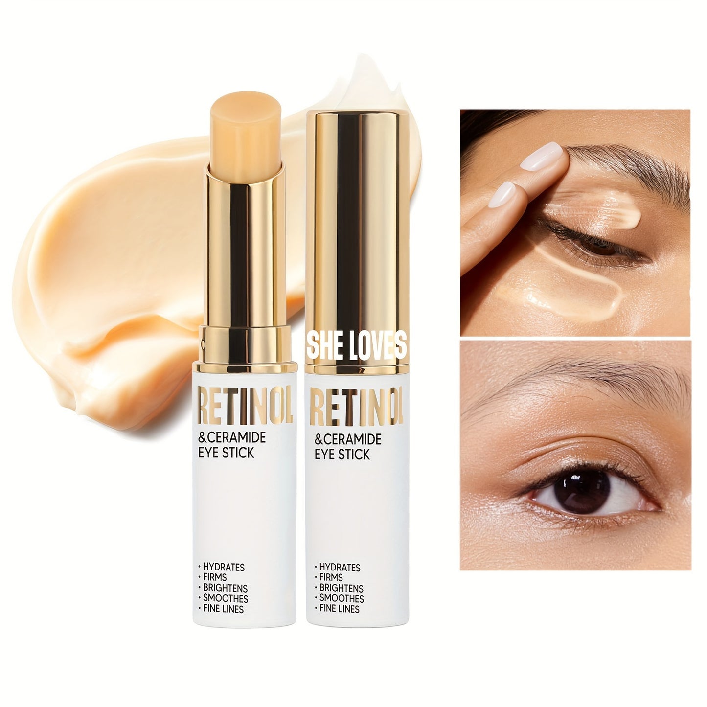 Retinol & Hyaluronic Eye Cream Stick