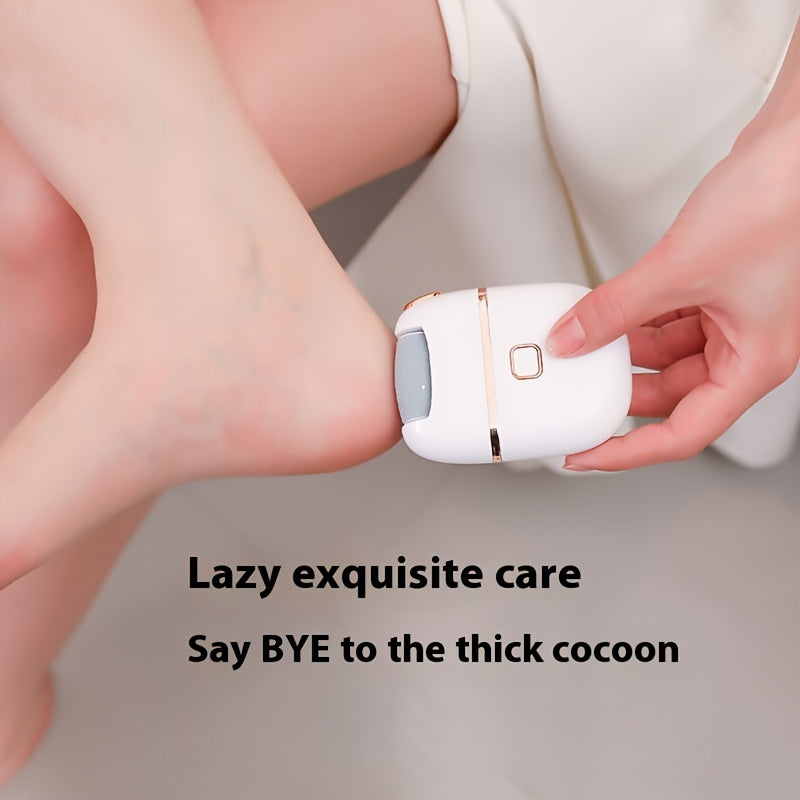 Foot Scraper, with Three Replacement Grinding Heads