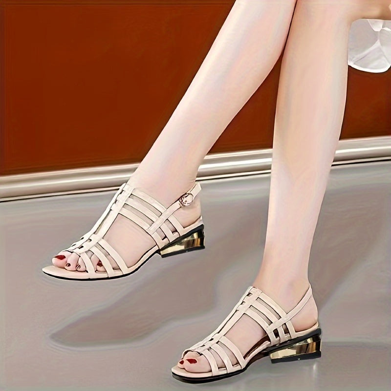 Azza2 Sandals with Chunky Heel