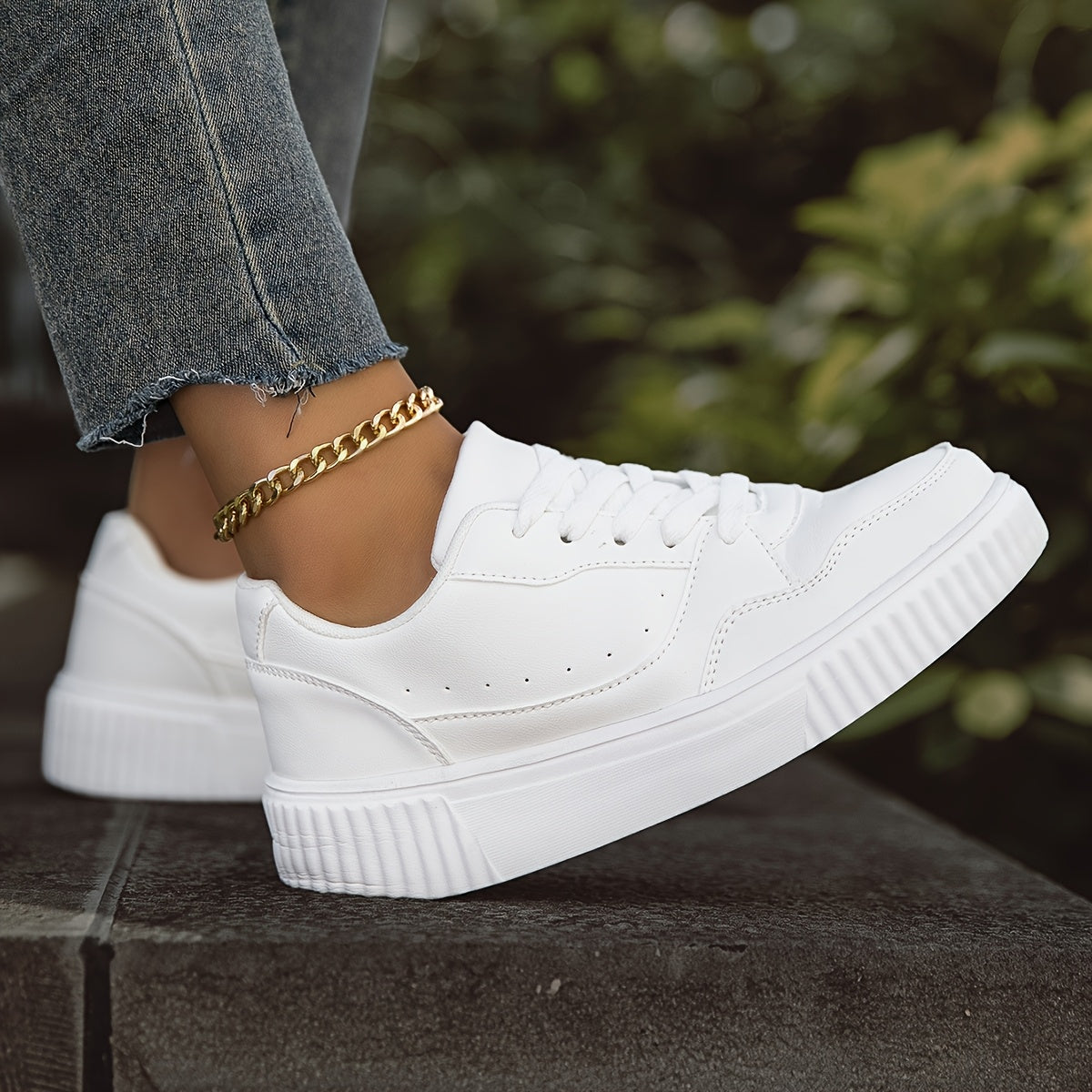 Faux Flat Sneakers
