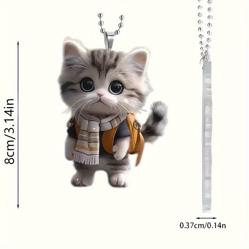 Cat Pendant Hanging Ornament
