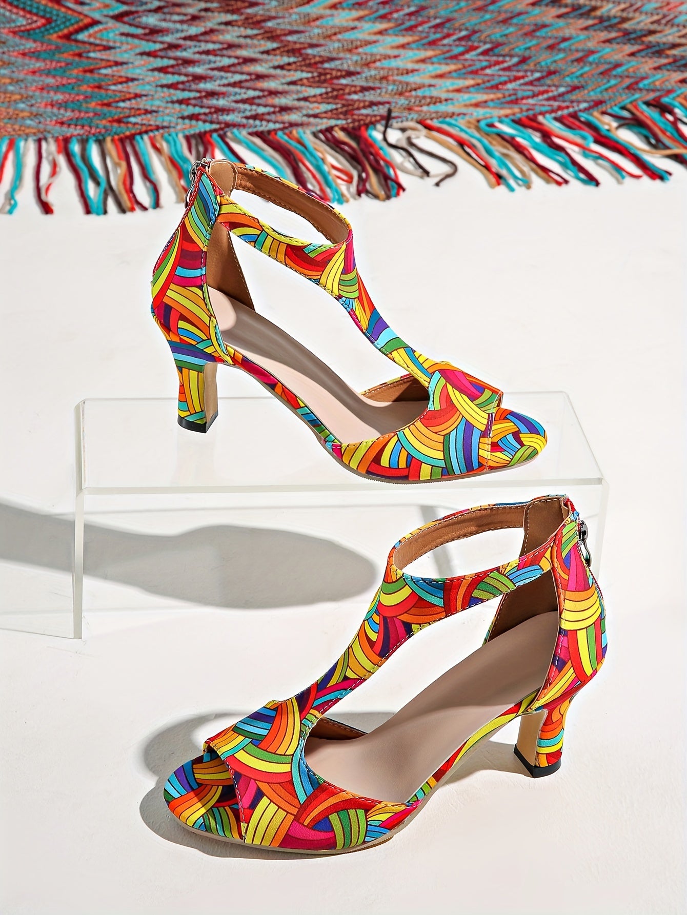 Lilli7 Peep-Toe Sandals