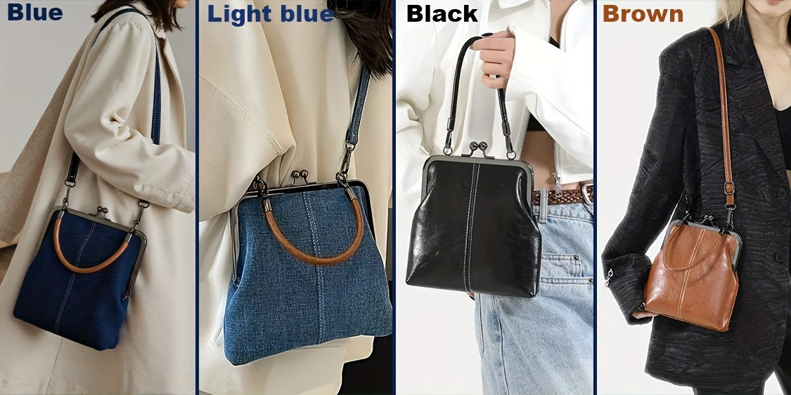 Kehlani Denim Crossbody Bag