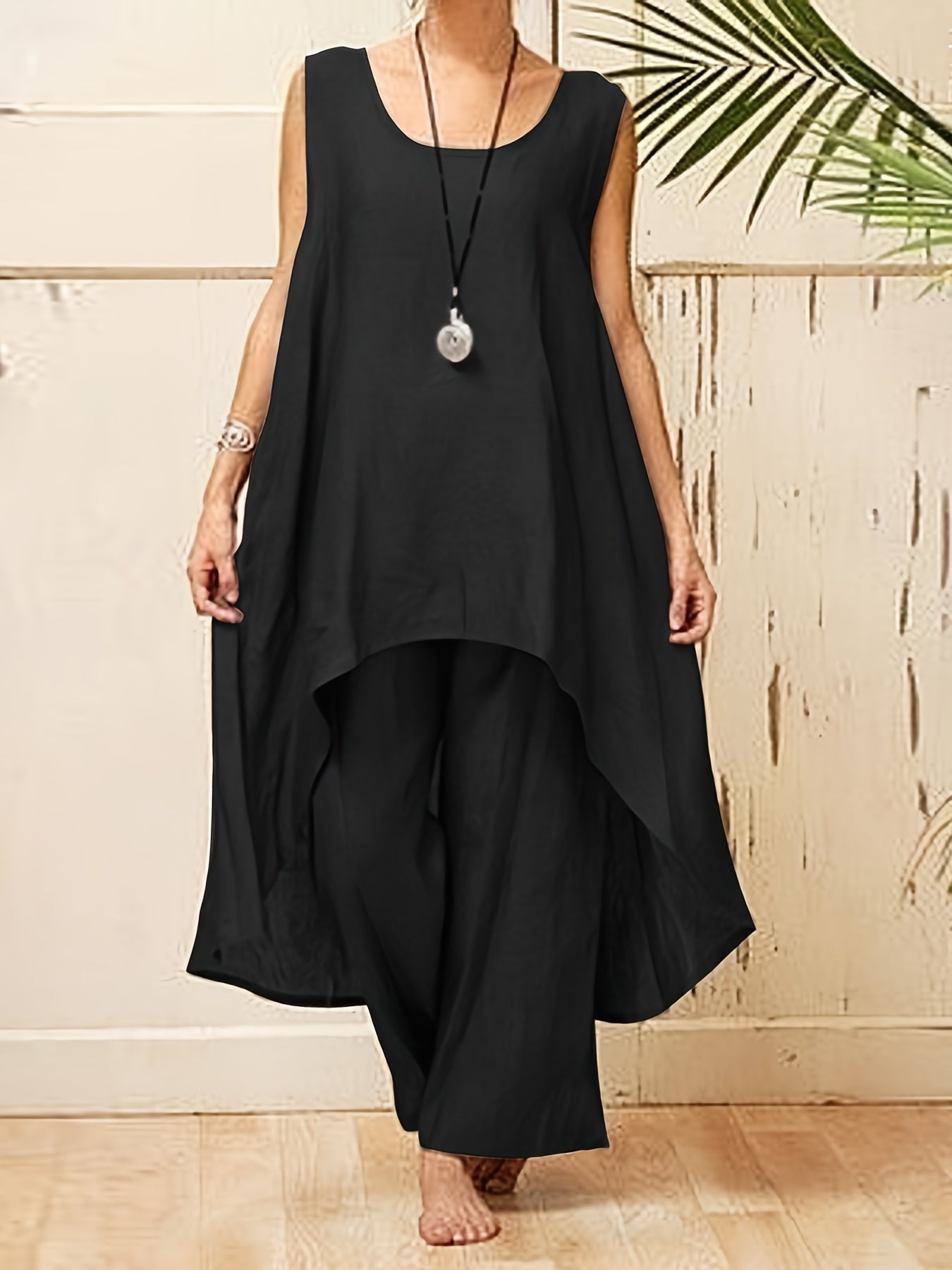 Danae Elegant Polyester Ensemble
