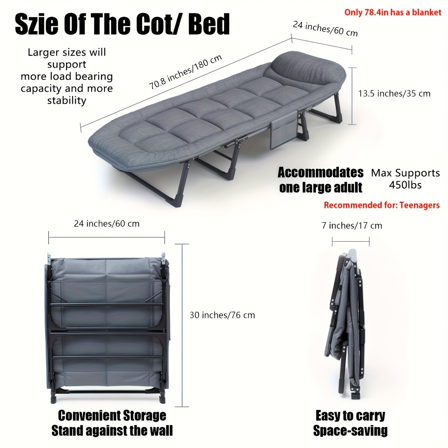 Comfortable Folding Bed