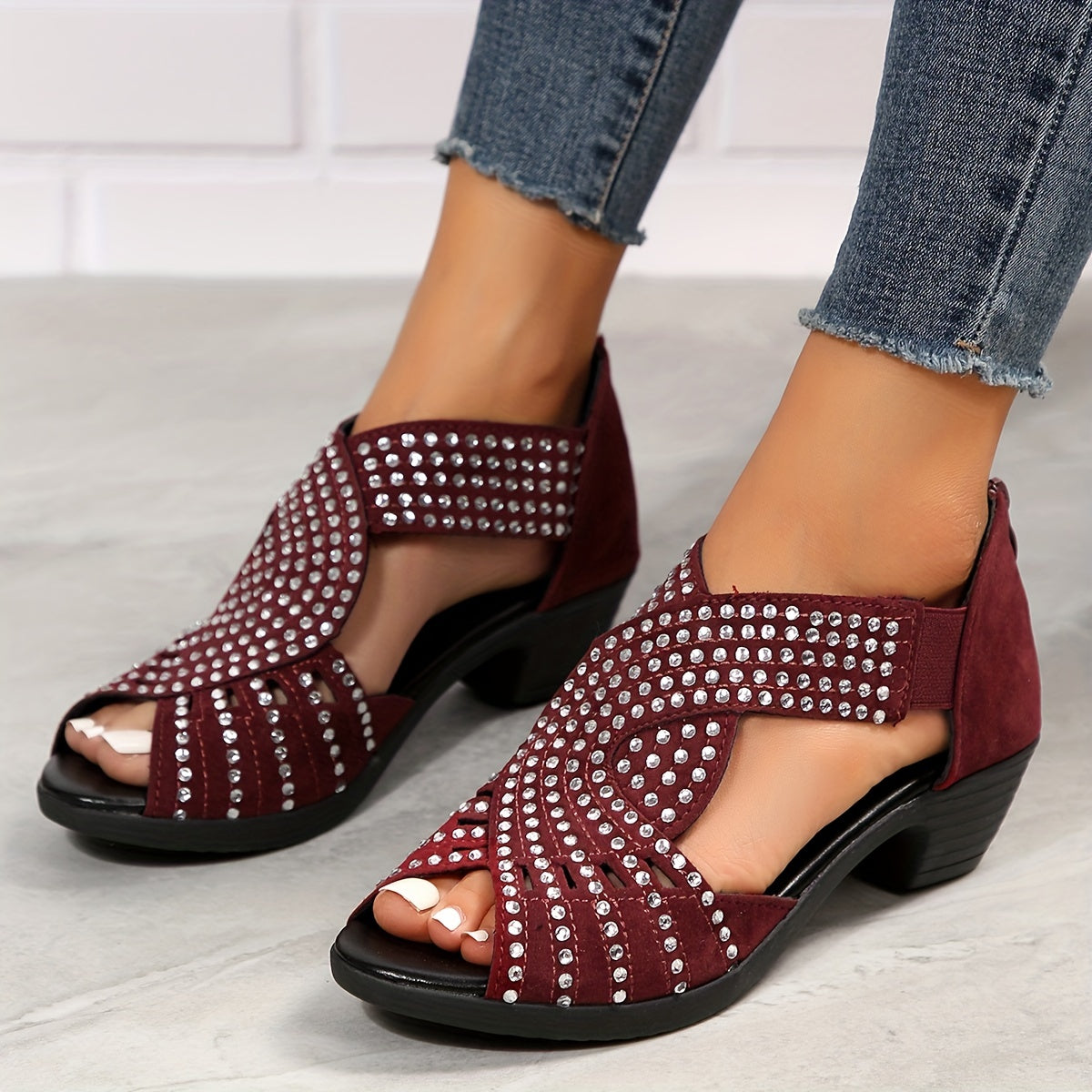 Sedona3 Rhinestone Sandals