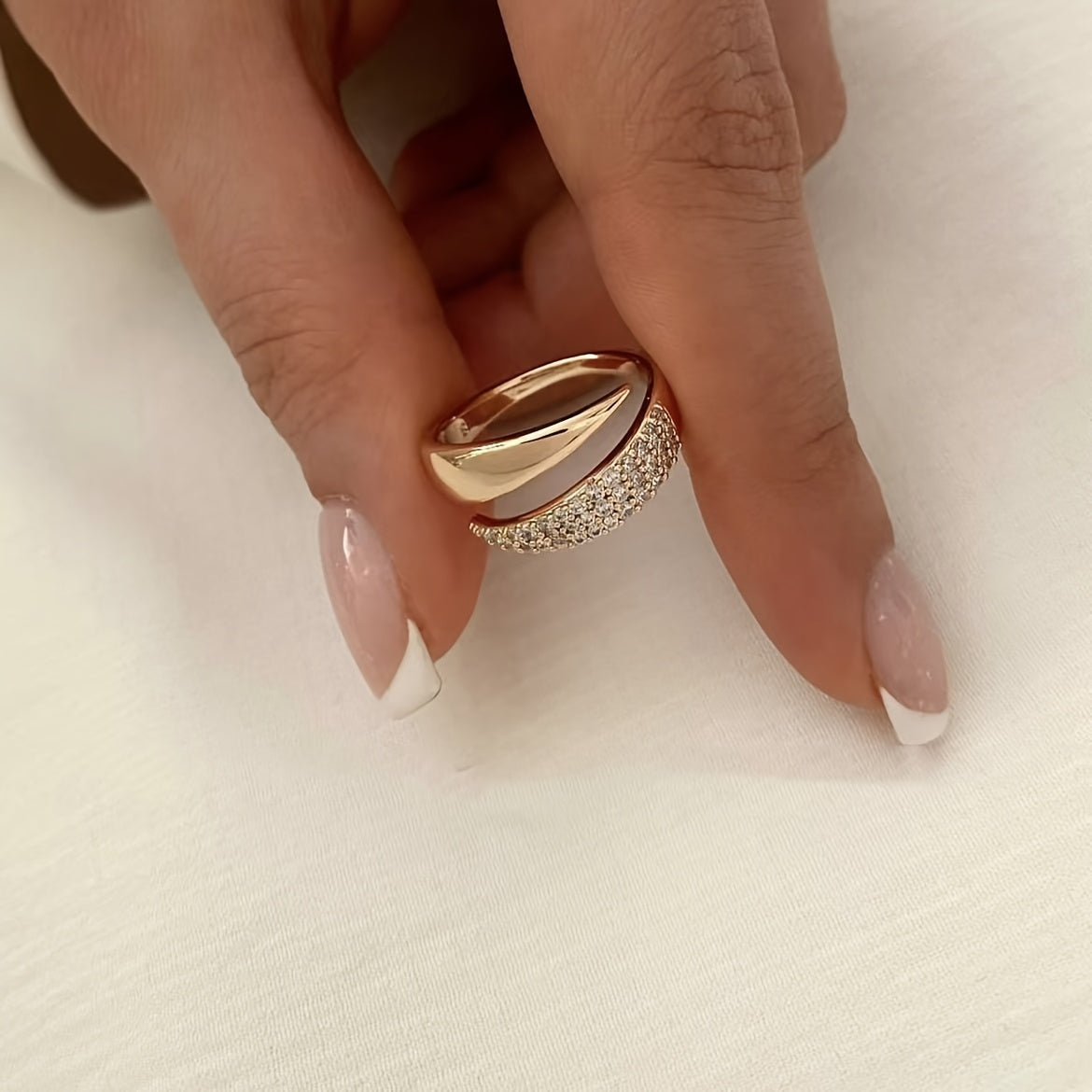 Rylee Zirconia Open Ring