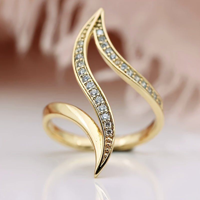 Nevaeh 18K Gold-Plated Ring