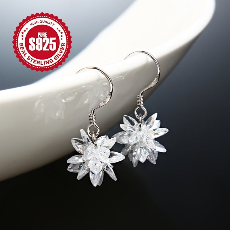 Brooklyn Flower Dangle Earrings
