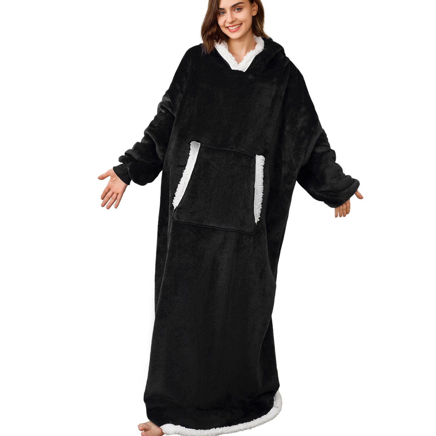 Sherifa Cozy Wearable Blanket Hoodie