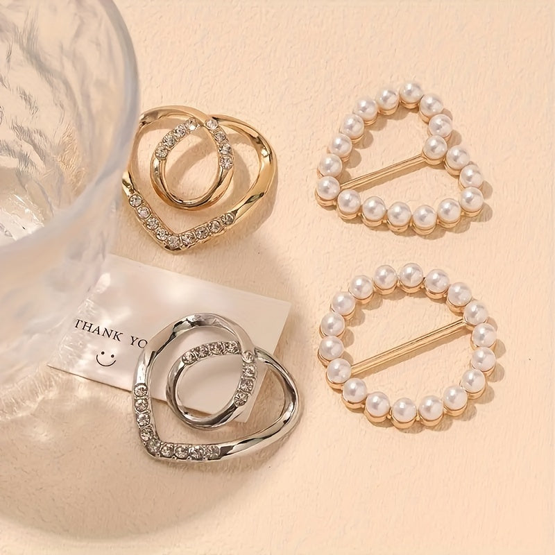 Exquisite Alloy Brooch Pins Set