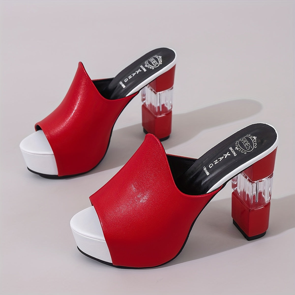 Olfat7 High Heel Slippers