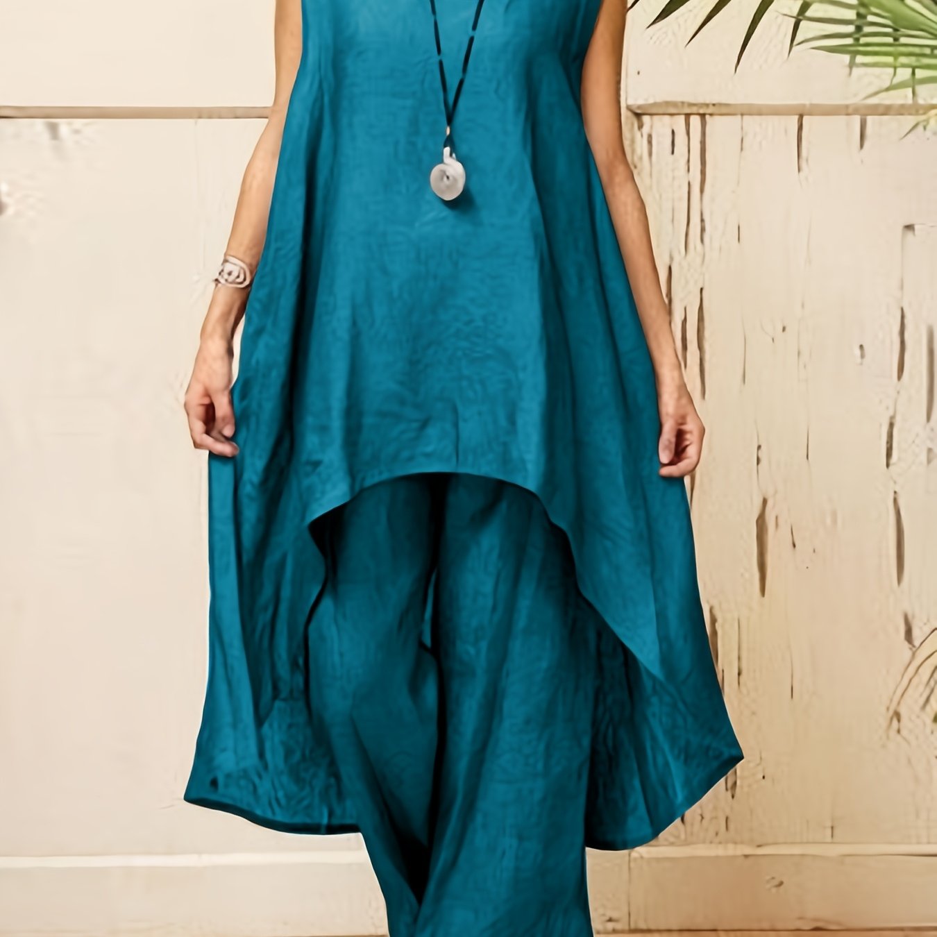 Danae Elegant Polyester Ensemble