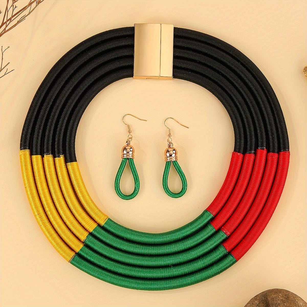 Sohaila Necklace & Earrings set