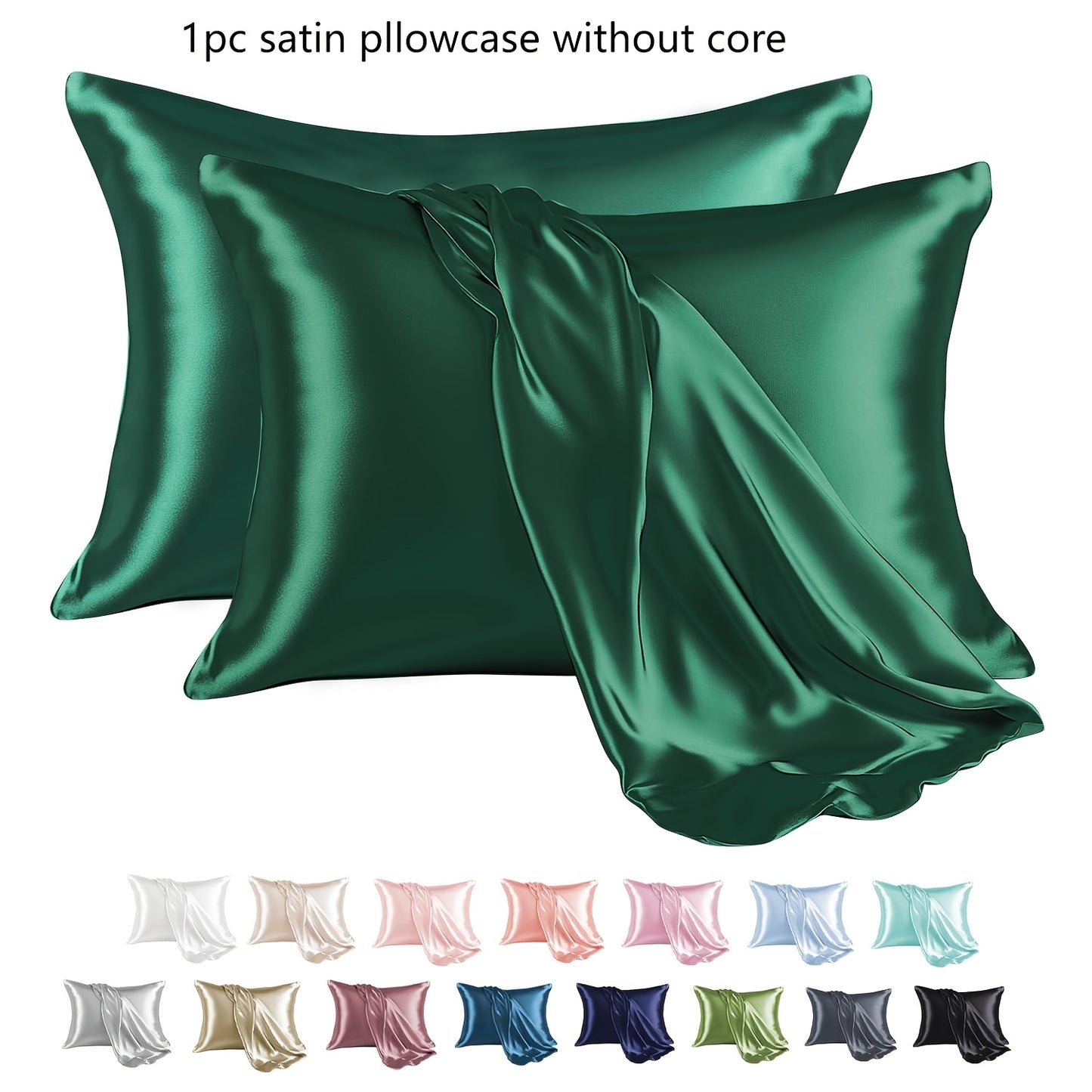 Luxurious Soft 1pc Satin Pillowcase