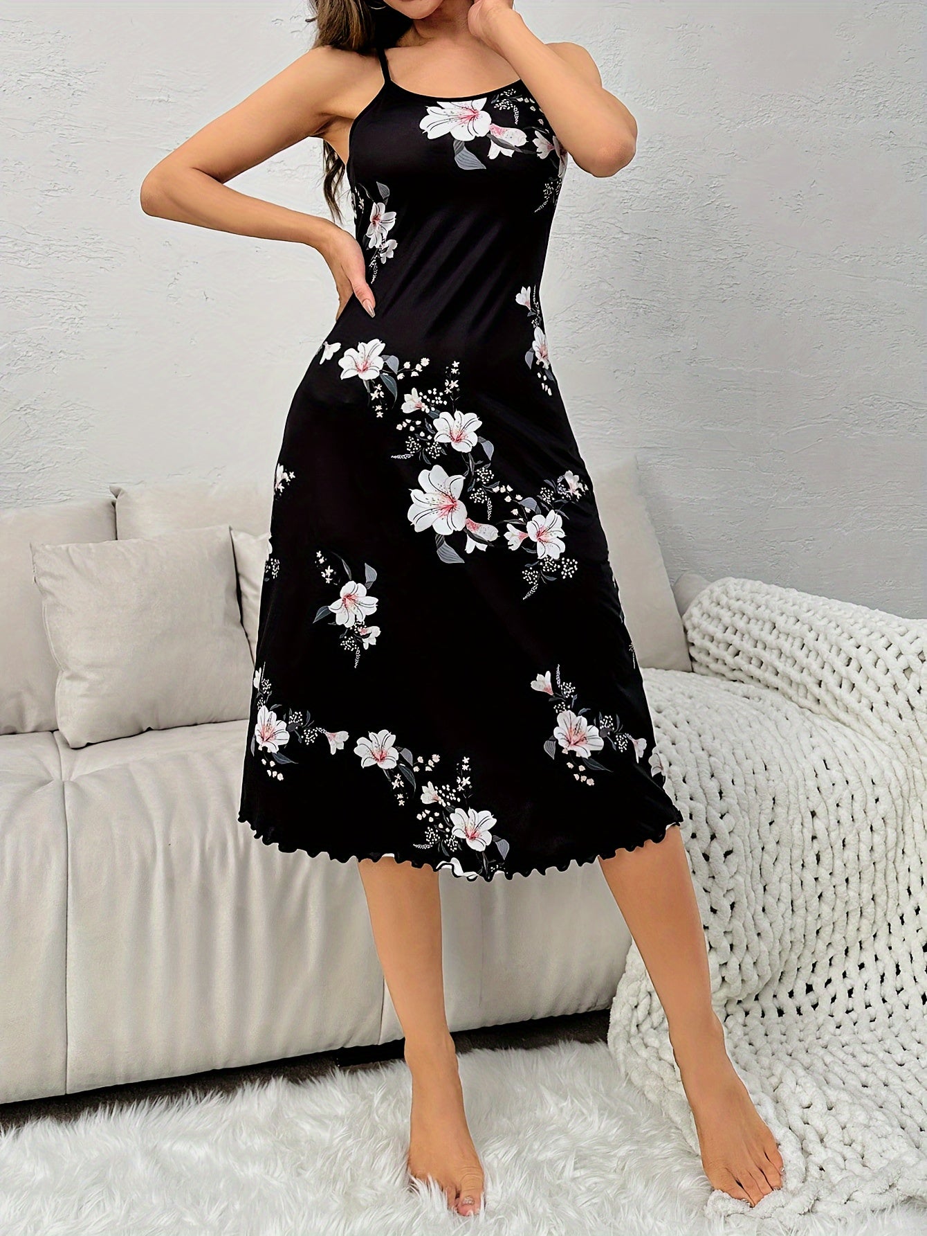 Jacqueline Midi Slip Dress