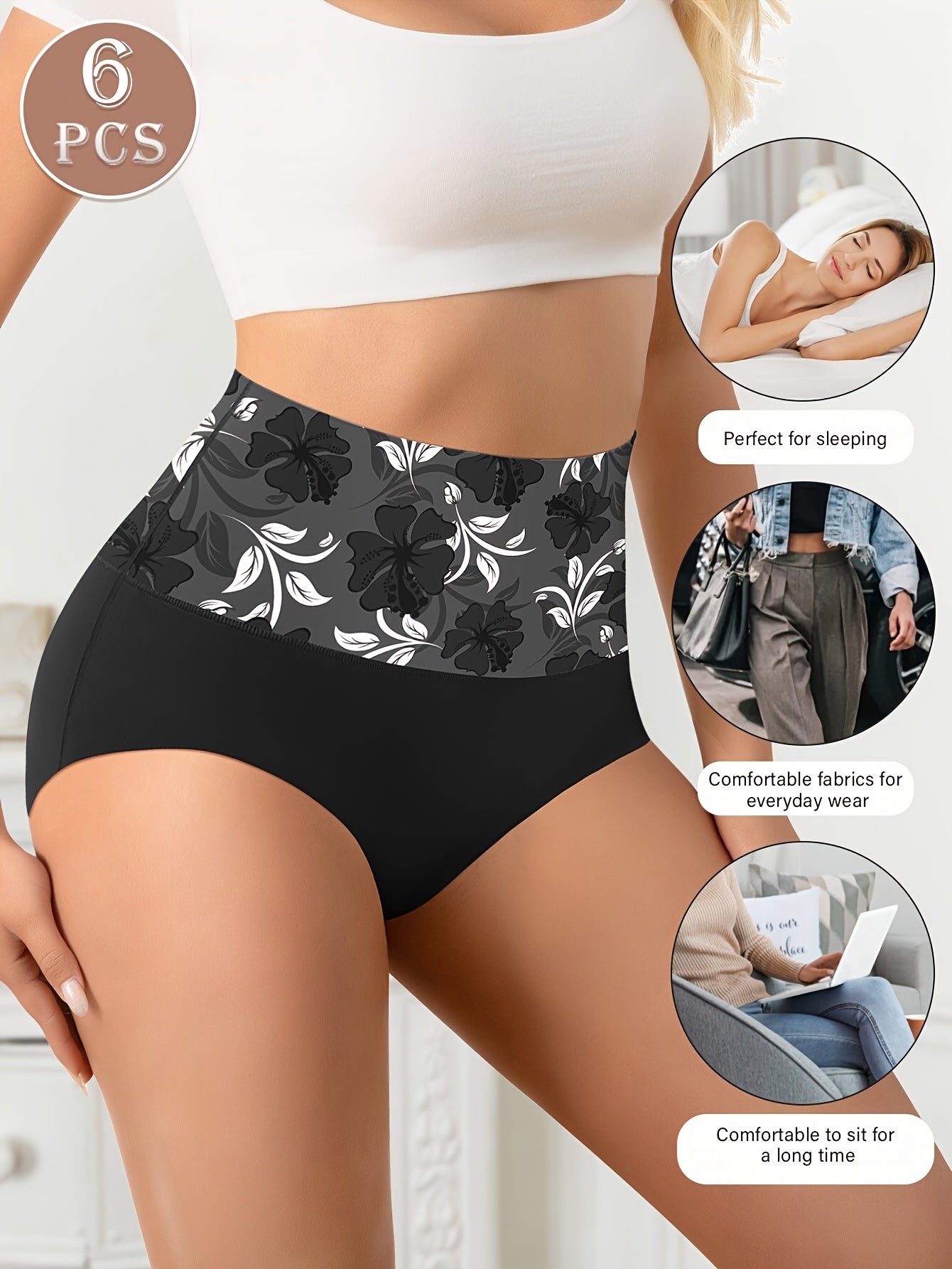 Norpano Floral Nylon Panties