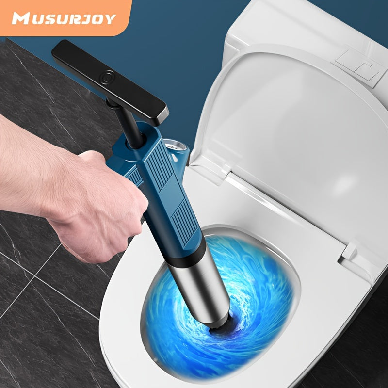 High Pressure Musurjoy Sewer Unclogger - Toilet Plunger Set