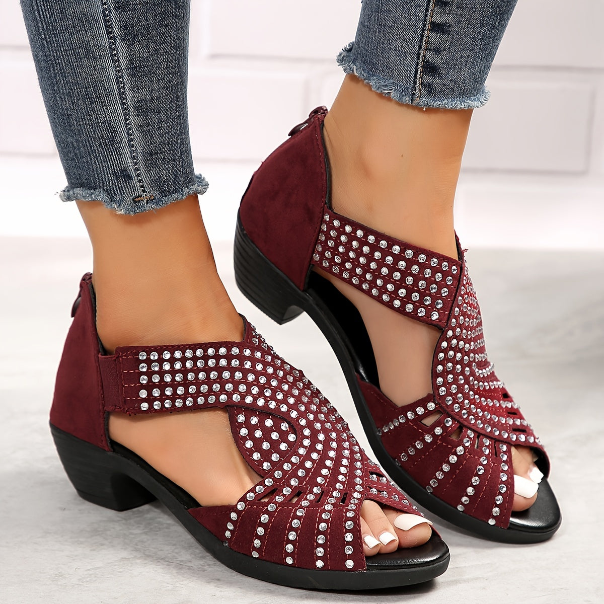 Sedona3 Rhinestone Sandals
